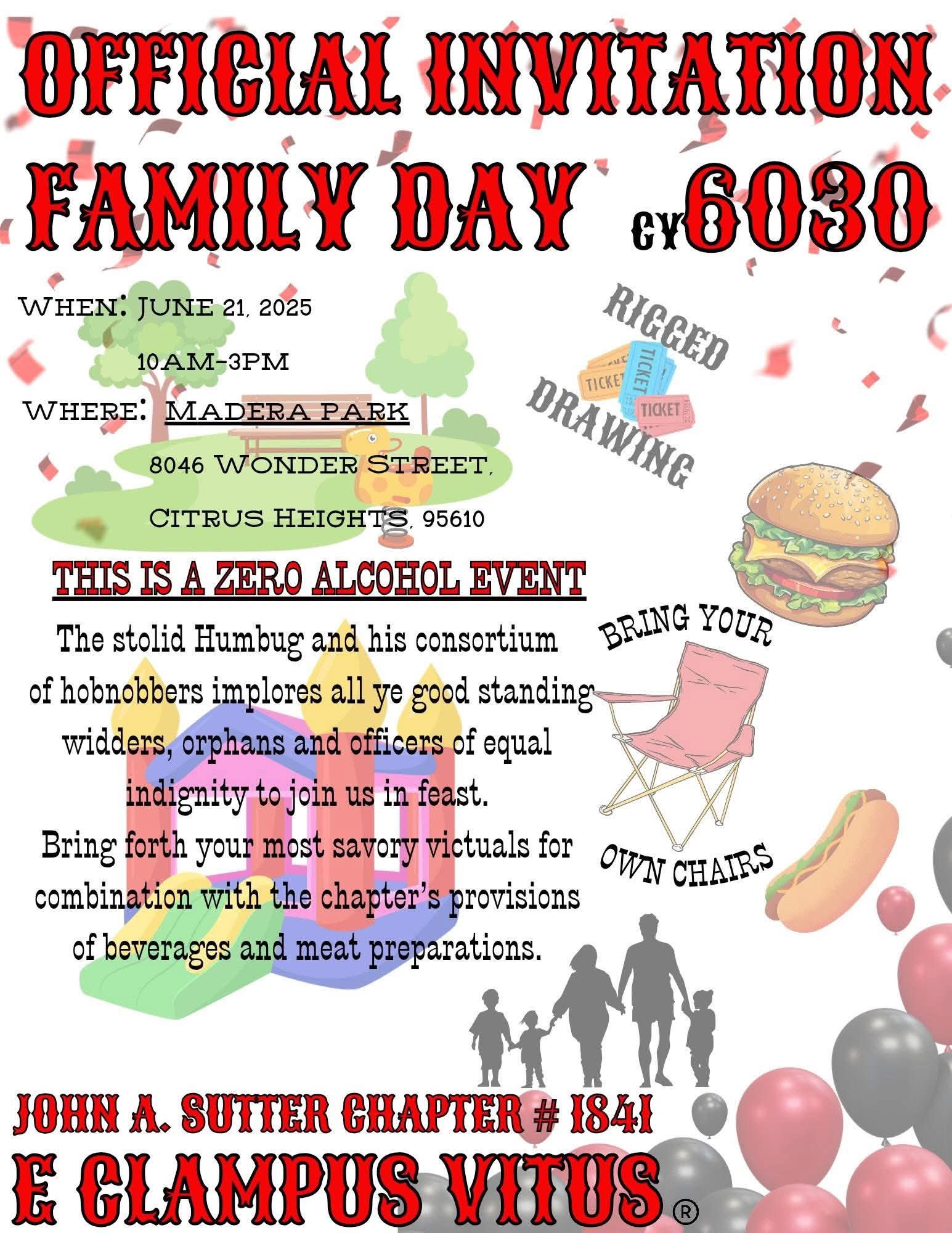 Family Day 6/21/25 @ Madera Park | Citrus Heights | California | United States