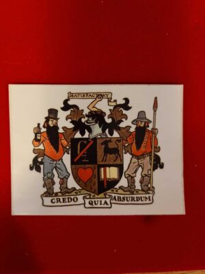 Coat of Arms Sticker 4x3