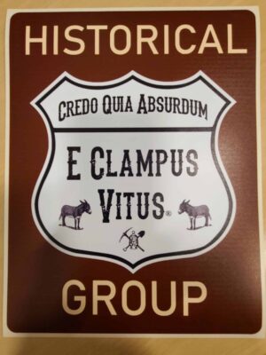 ECV Door Magnet road sign